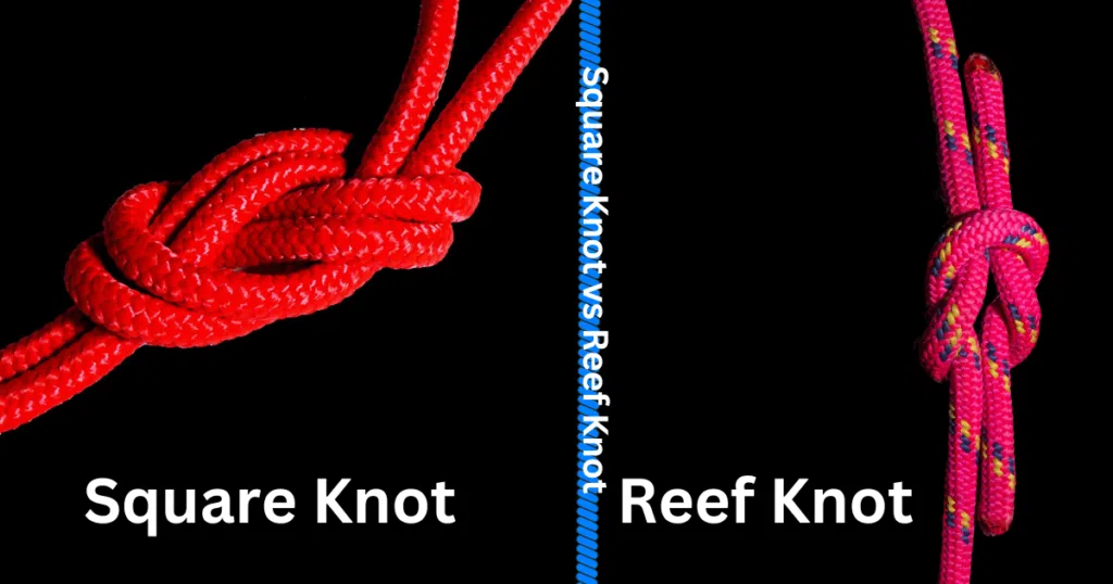 Square Knot vs Reef Knot