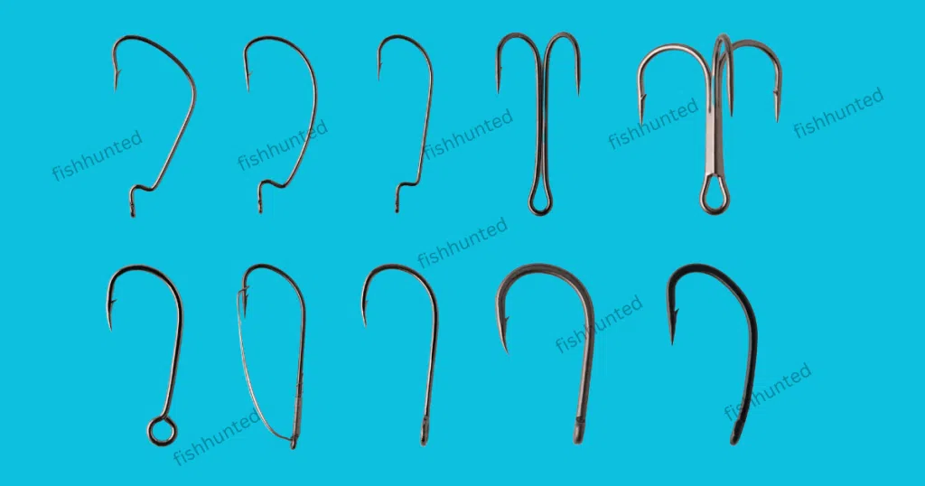 Types of fishing Hooks 