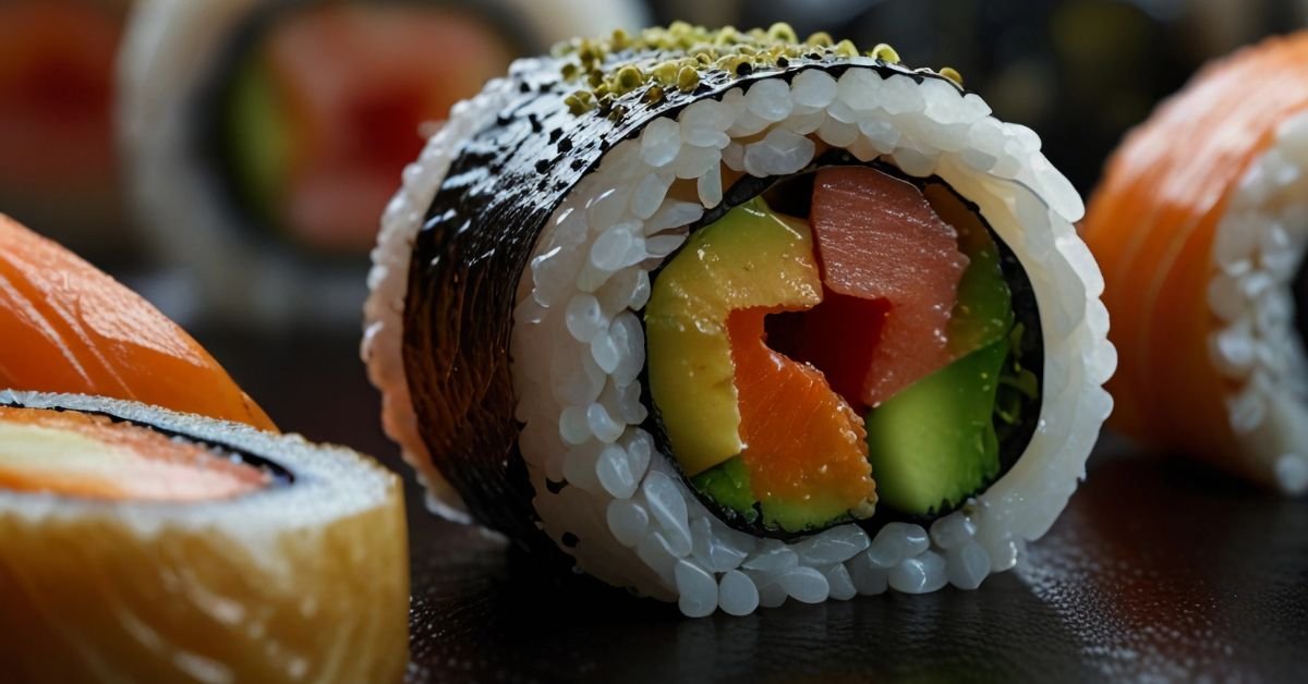crystal shrimp sushi