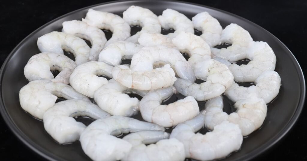 frozen raw shrimp