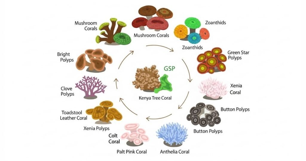 Saltwater Coral Guide: Top 10 Corals Beginners Won’t Kill 10 Best Soft Corals for Beginners