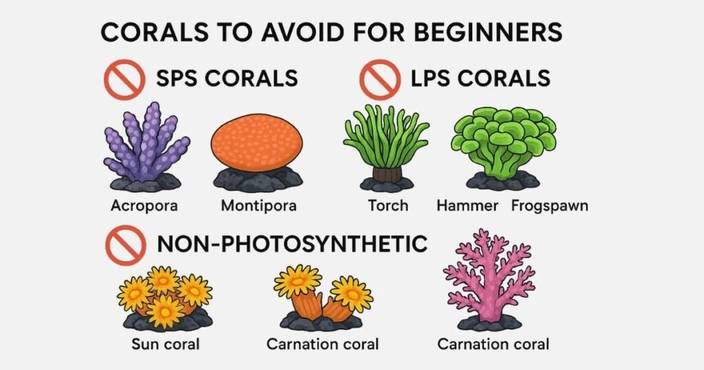 Saltwater Coral Guide: Top 10 Corals Beginners Won’t Kill Corals to Avoid For beginners