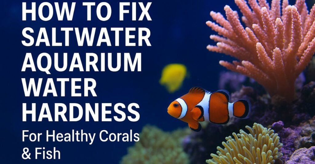 How to Fix Saltwater Aquarium Water Hardness for Healthy Corals & Fish How to Fix Saltwater Aquarium Water Hardness for Healthy Corals & Fish