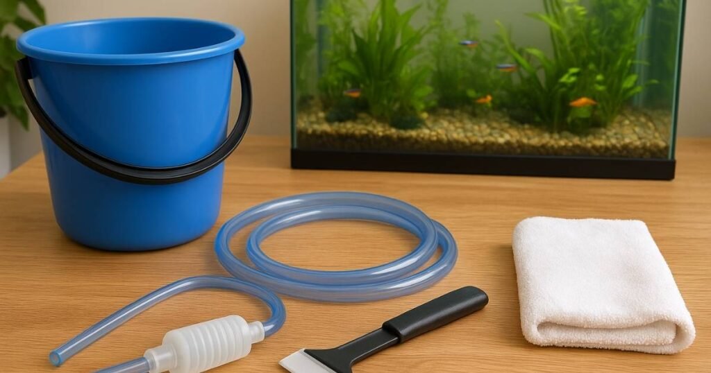 How to Clean a Fish Tank: A Beginner's Guide Necessary supplies Need for clean aquarium