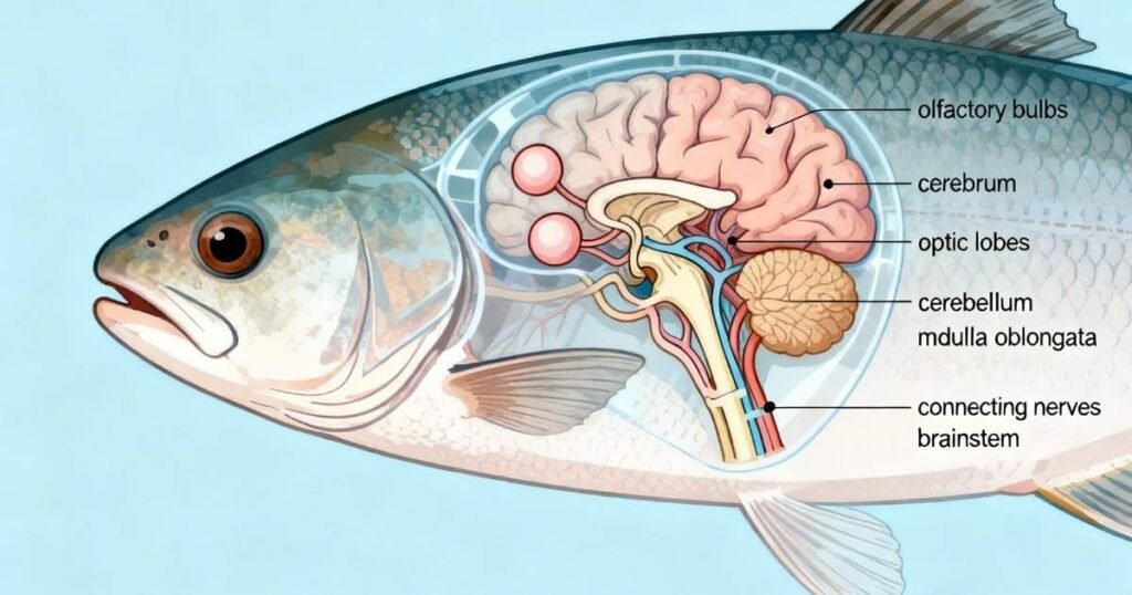 Top 10 Smartest Fish on the Planet fish brain diagram